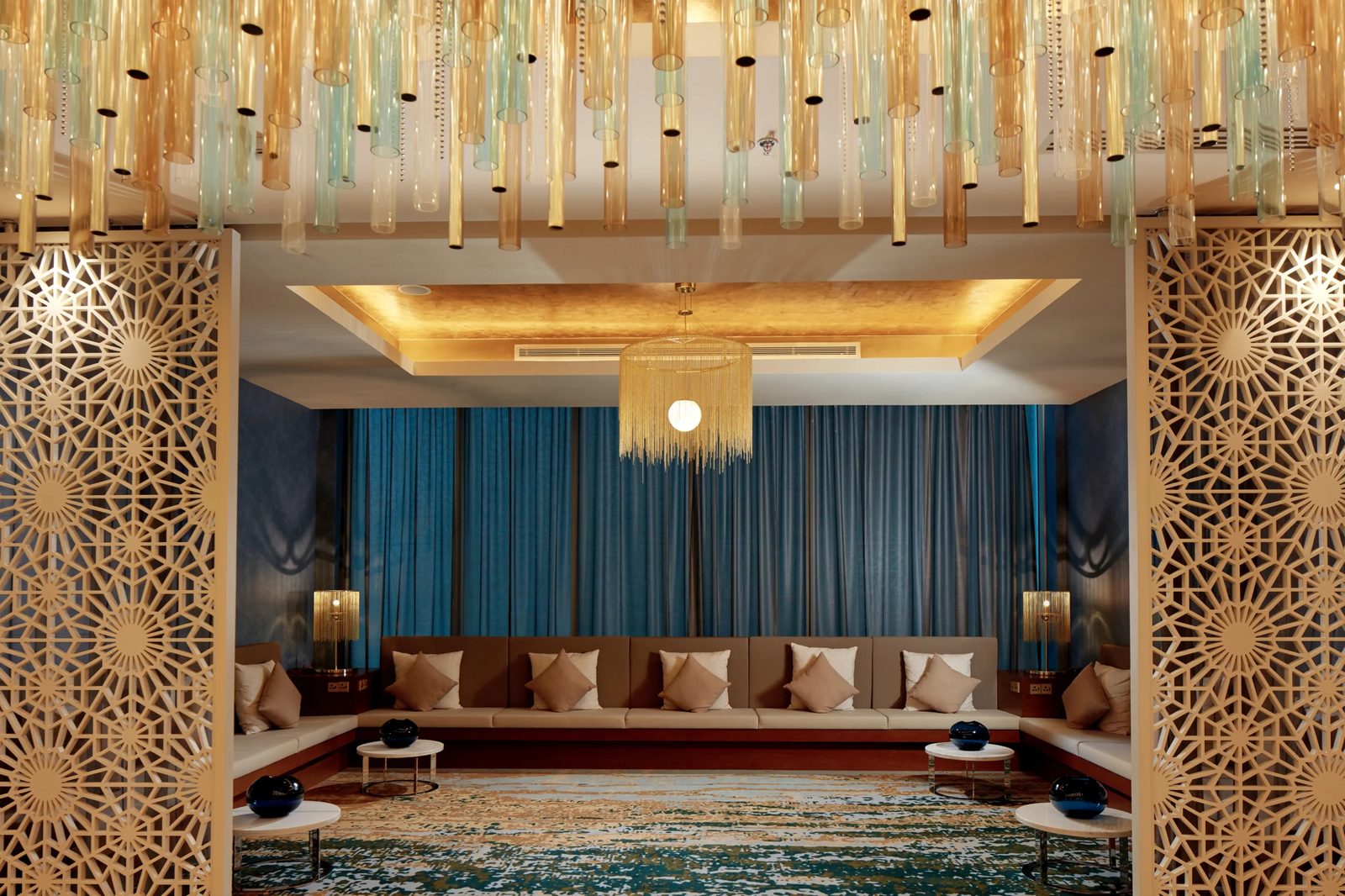 Salon majlis de l'hôtel Tilal à La Mecque