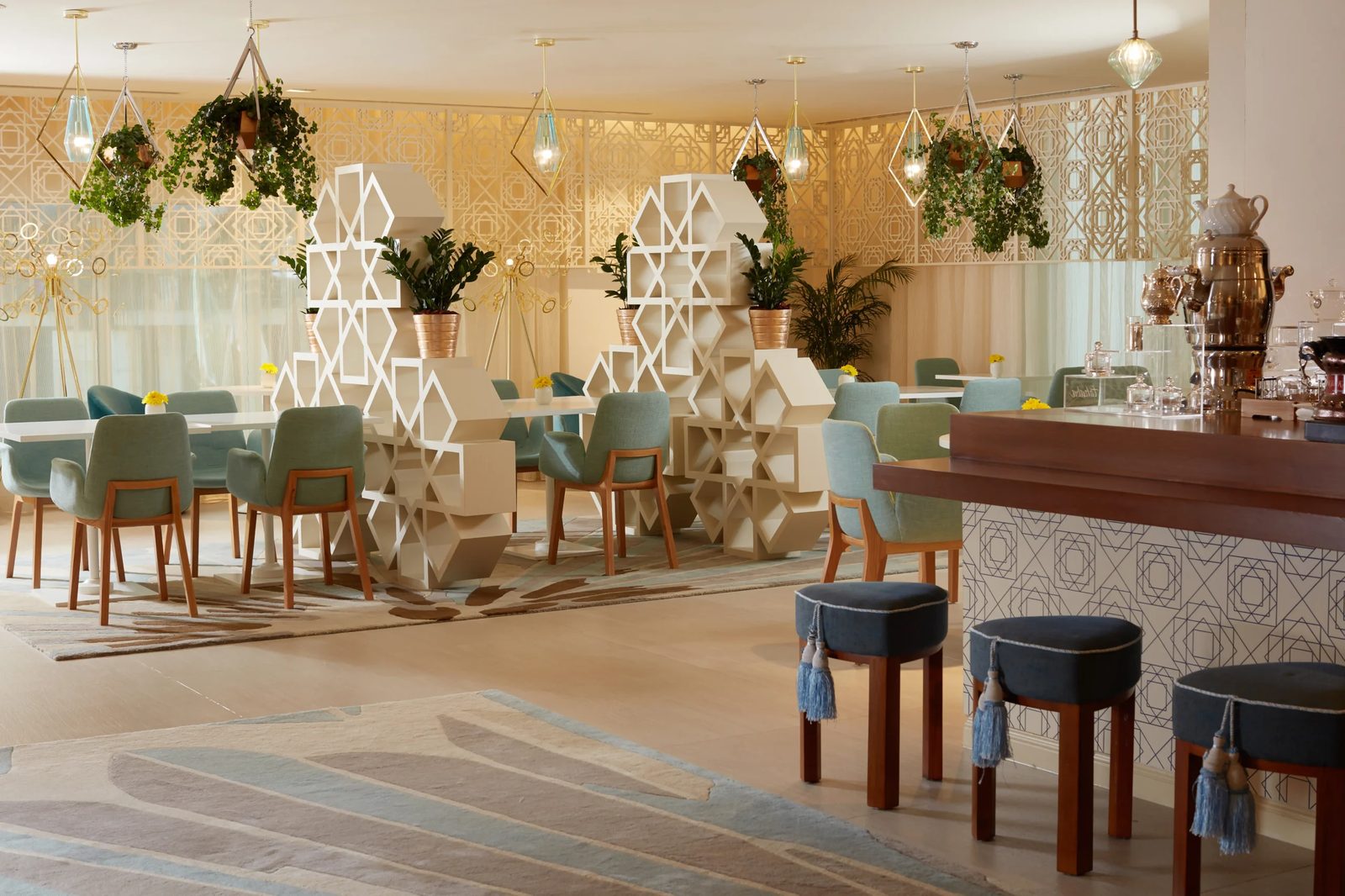 Lounge Shalimar de l'hôtel Tilal à La Mecque